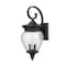 Z-Lite Davina 4 Light Outdoor Wall Light, 12in. W x 28in. H, Black 5016B-BK - alternate 1